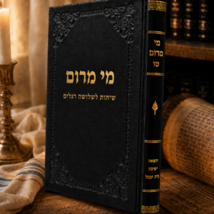 מי מרום טו - שיחות על שלושה רגלים