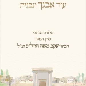 עוד אבנך ונבנית - חיזוק לימי מלחמה